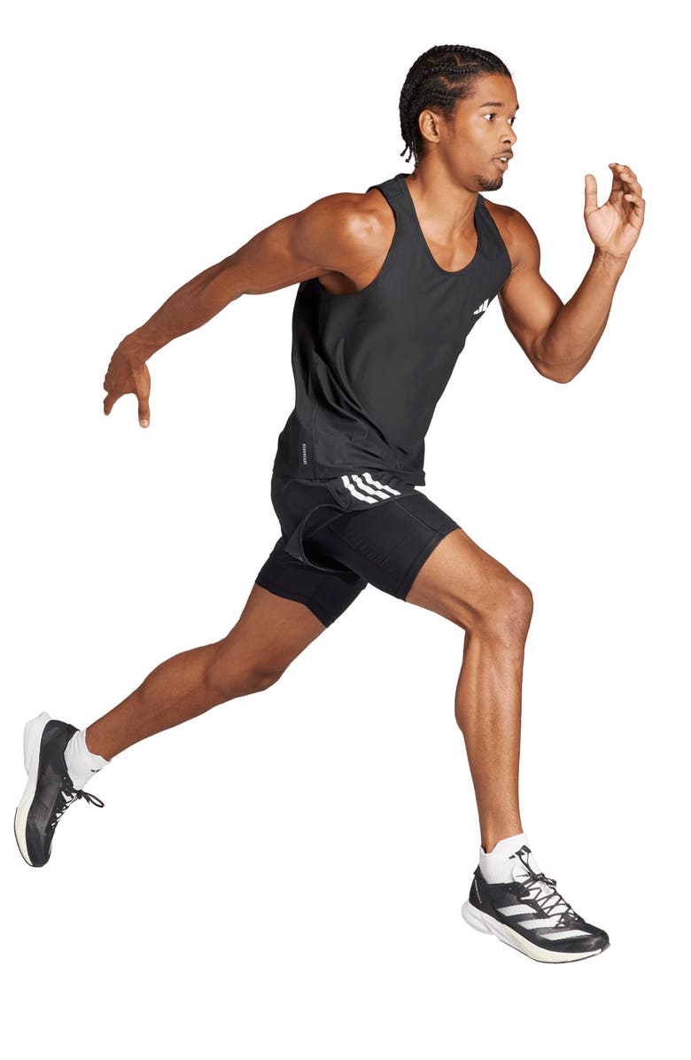 adidas Own the Run Tank, Alternate, color, Black