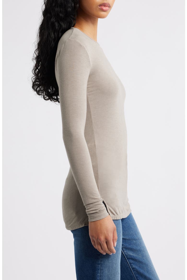 Charli Knit Top, Alternate, color, STONE