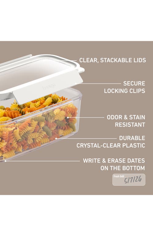 Bentgo 10-piece Food Storage Pantry Containers In Snow