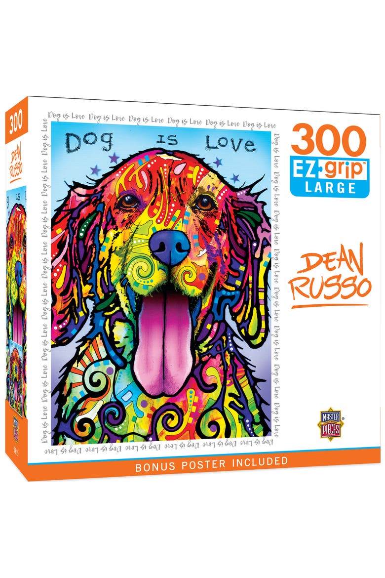 Dog is Love 300 Piece Jigsaw Puzzle, Main, color, Multicolor