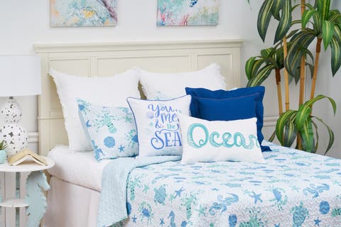 Outlook Beach Coastal Quilt Set