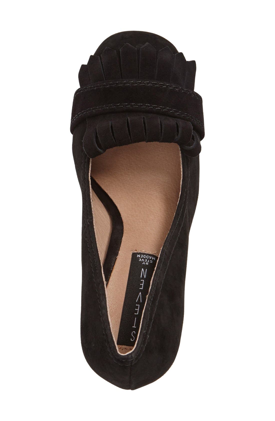 Steven New York Steven by Steve Madden Jade Kiltie Pump, Alternate, color, 