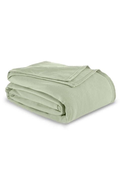 Microfleece Throw Blanket