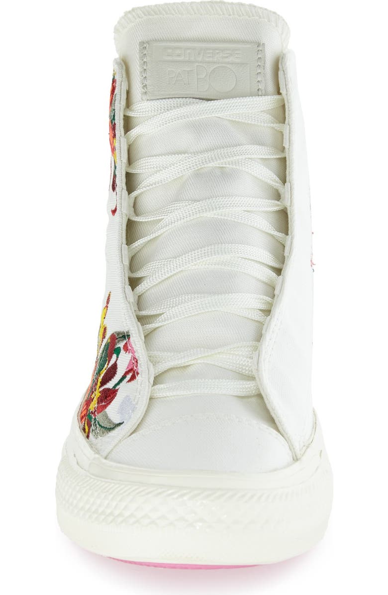 Converse Chuck Taylor<sup>®</sup> All Star<sup>®</sup> 'Patbo' Floral High Top Sneaker, Alternate, color,