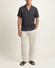Orlebar Brown Maitan Printed Lyocell Shirt in Tessoro