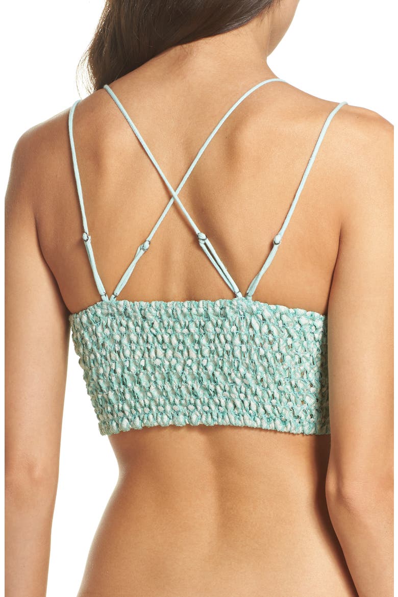 Intimately FP Adella Longline Bralette, Alternate, color, SPRING MINT