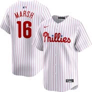 Nike Men's Nike Brandon Marsh White Philadelphia Phillies Home Limited Player Jersey