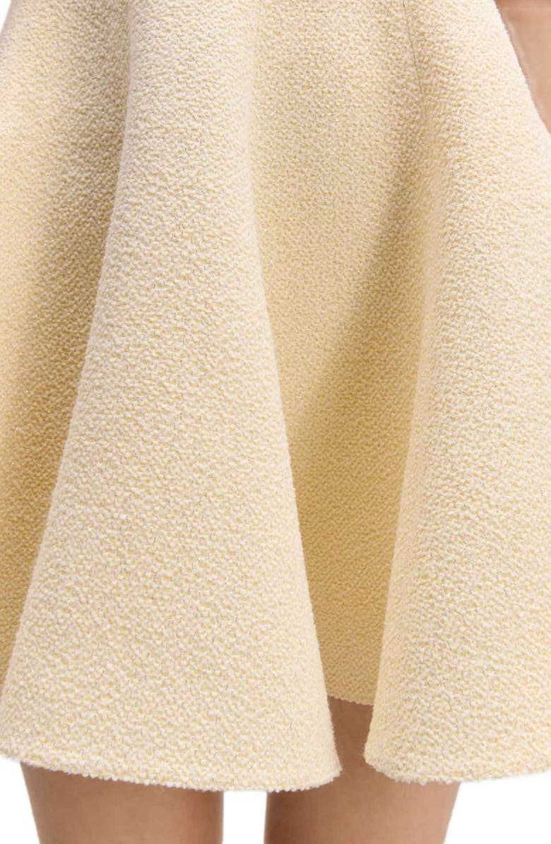 maje Mini tweed dress, Alternate, color, 