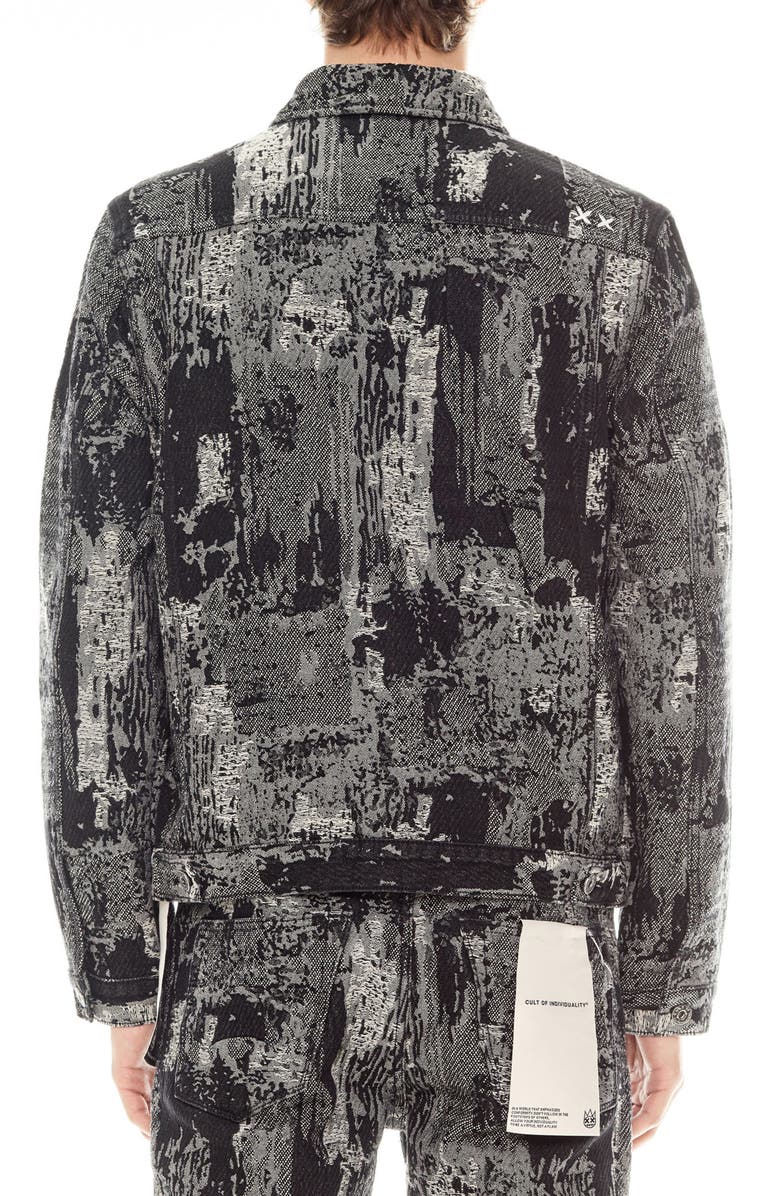 Cult of Individuality Type II Denim Jacket, Alternate, color, Digi Black