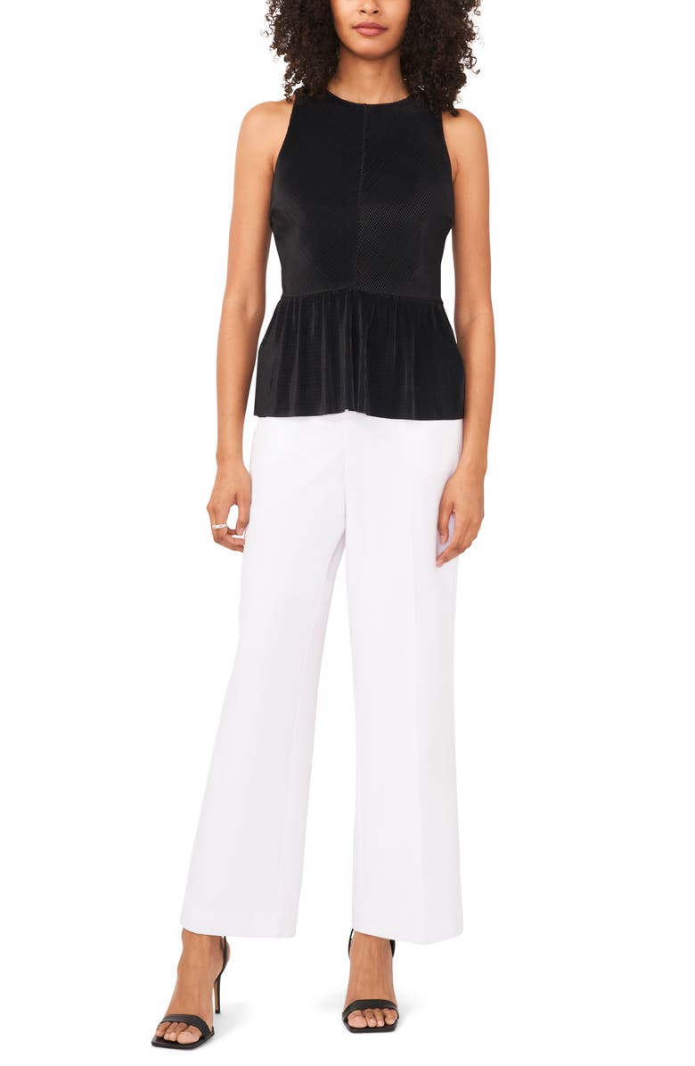 Halogen<sup>®</sup> Sleeveless Peplum Top, Alternate, color,