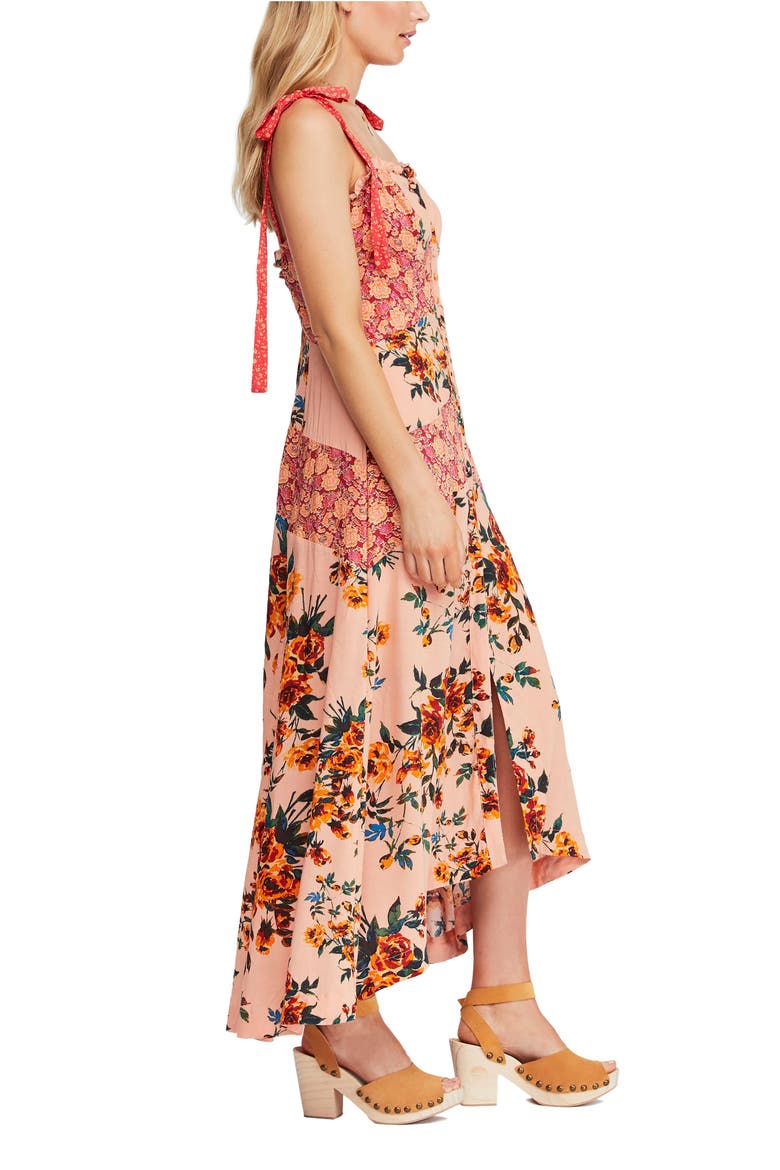 Lover Boy Maxi Dress, Alternate, color, RED COMBO