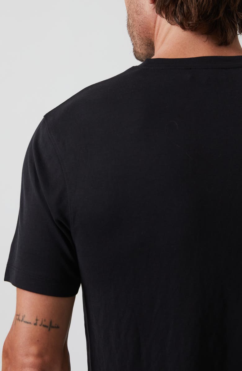 34 Heritage Piqué T-Shirt, Alternate, color, Black