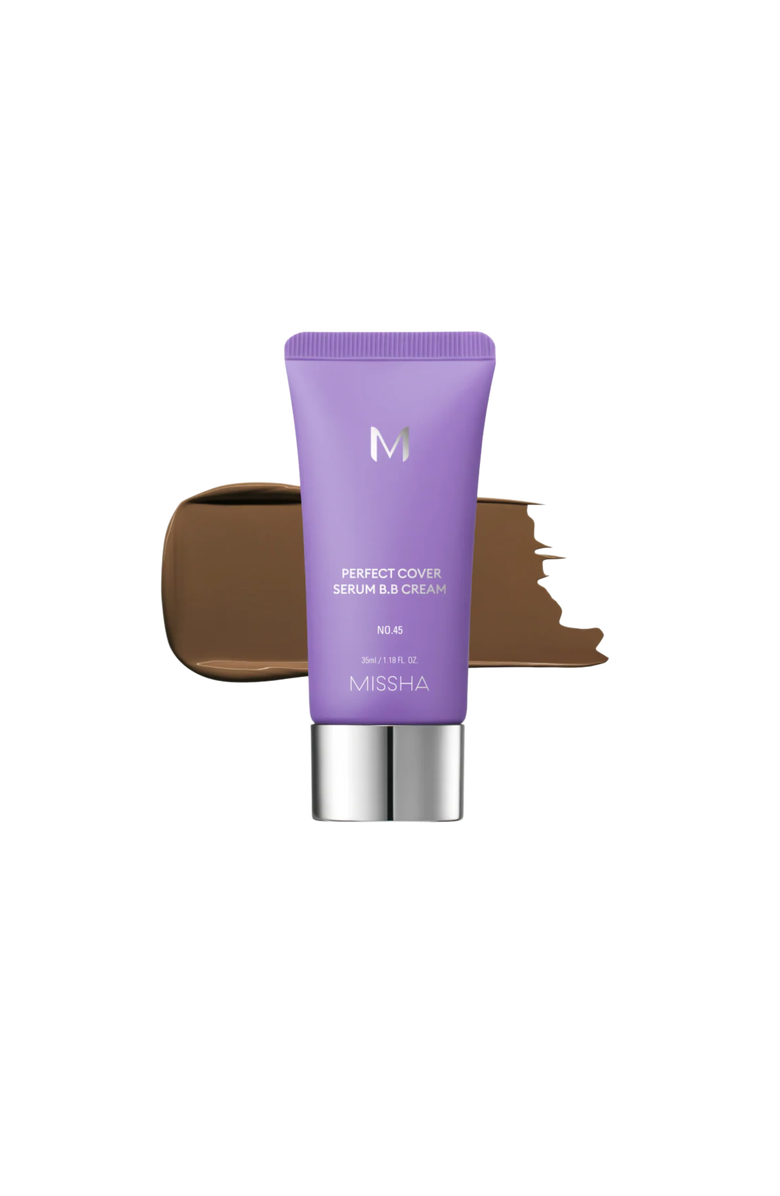 MISSHA M Perfect Cover Serum BB Cream, Main, color, No.45 Deep Mocha