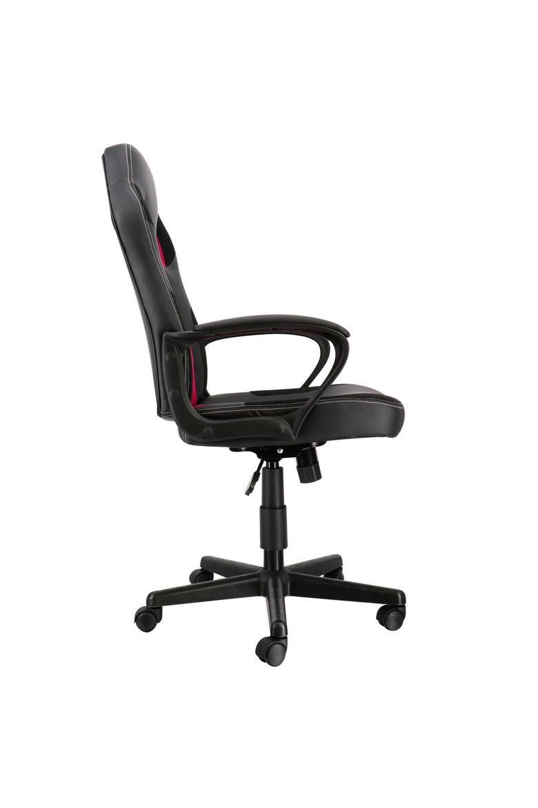 High Back Adjustable Office Chair, Alternate, color, Black