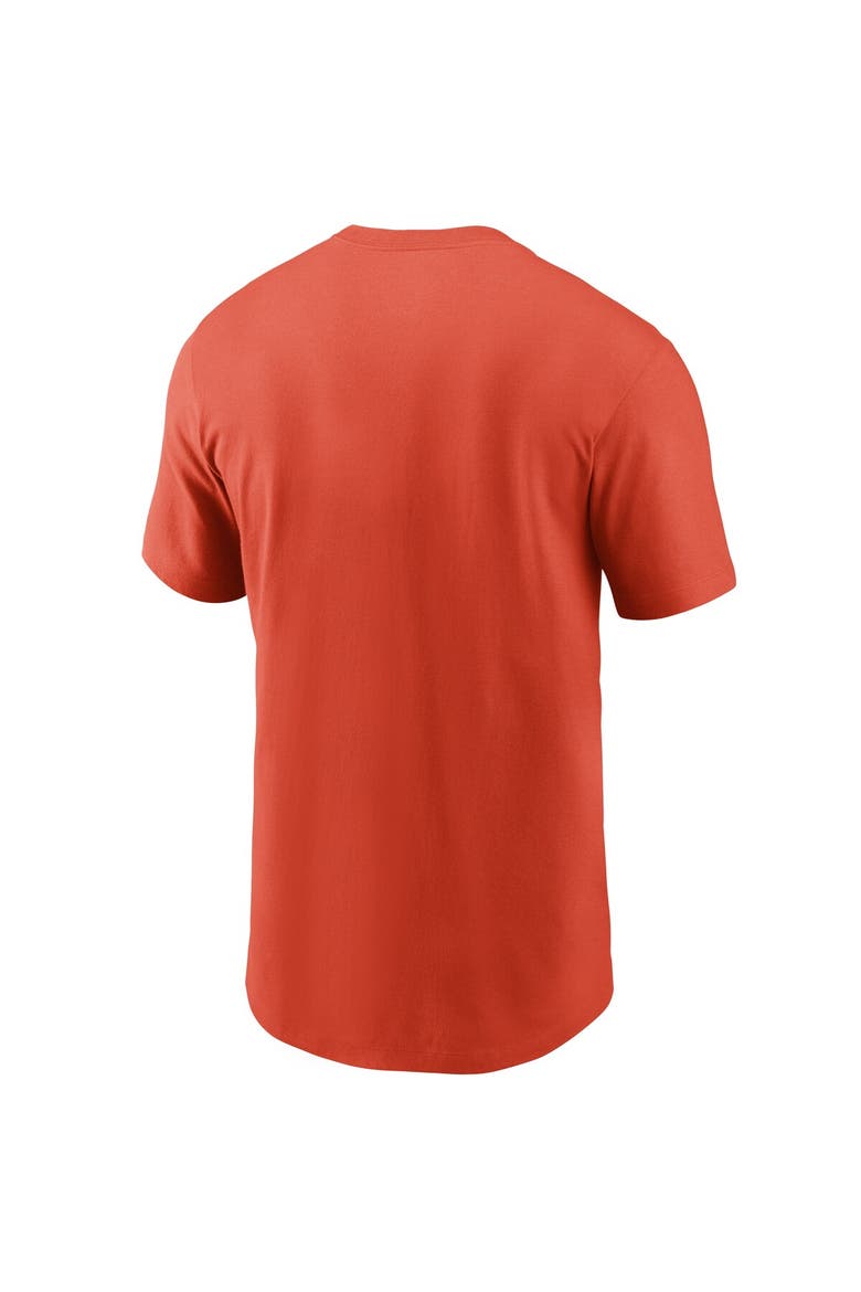 Men's Nike Orange Cleveland Browns Primary Logo T-Shirt, Alternate, color, ORANGE