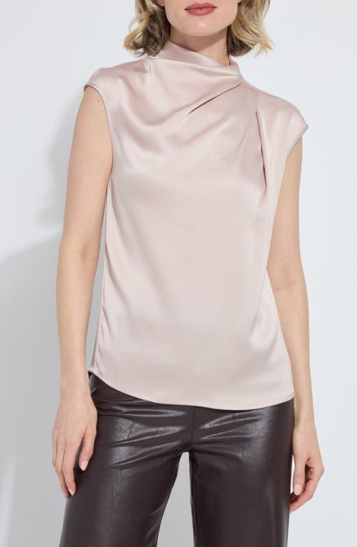 Lyssé Lysse Aisha Sleeveless Cowl Neck Top In Neutral