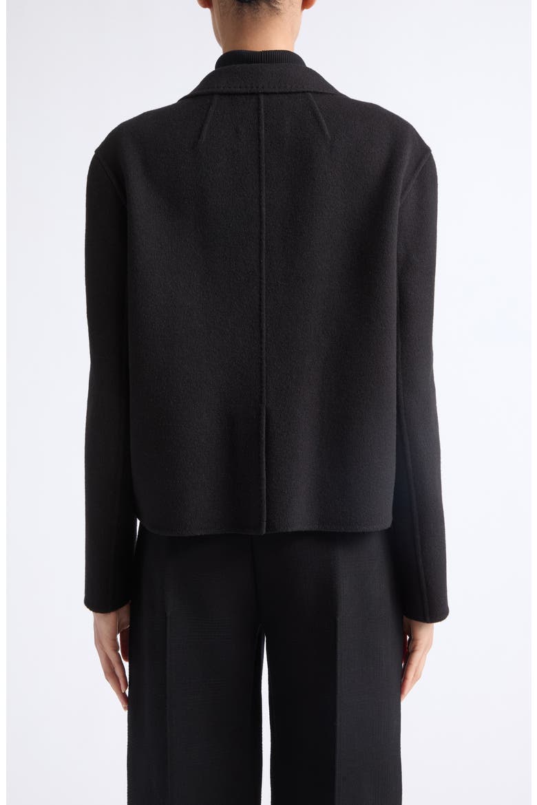 Wool & Cashmere Notch Lapel Blazer, Alternate, color, BLACK