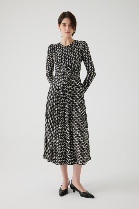 Ayanne Knit Midi Dress