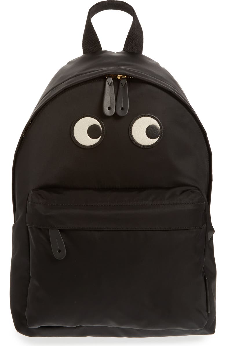 Anya Hindmarch Eyes Nylon Backpack, Main, color,