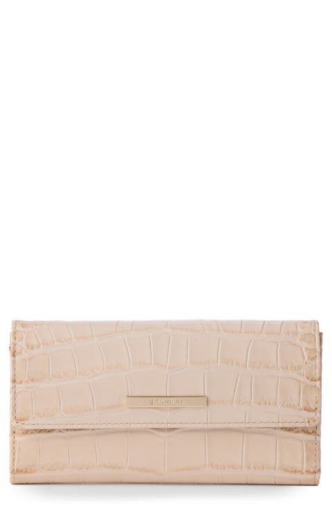 Cordelia Croc Embossed Wallet