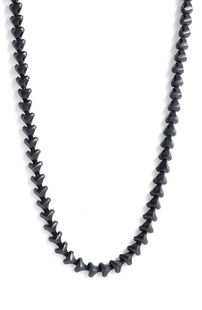 David Yurman Men's Armory Link Necklace, Main, color, Alternative Material