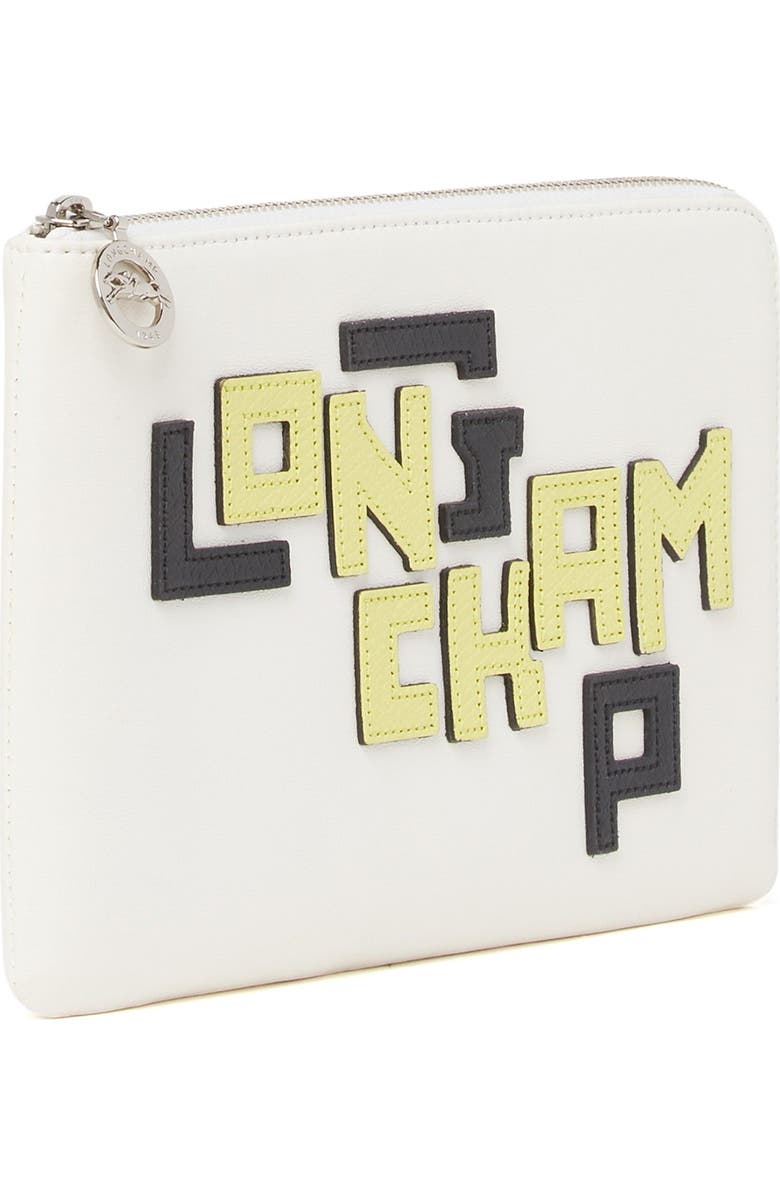 Longchamp Quarter Zip Clutch, Alternate, color,