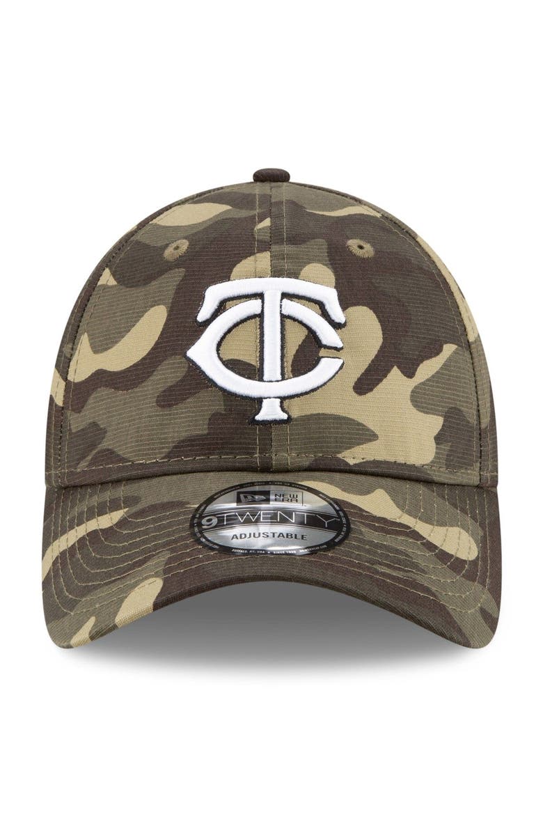 New Era Men's New Era Camo Minnesota Twins 2021 Armed Forces Day 9TWENTY Adjustable Hat, Alternate, color, 