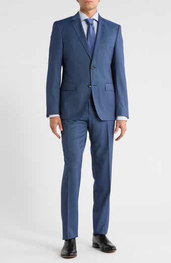 Melange Virgin Wool Suit