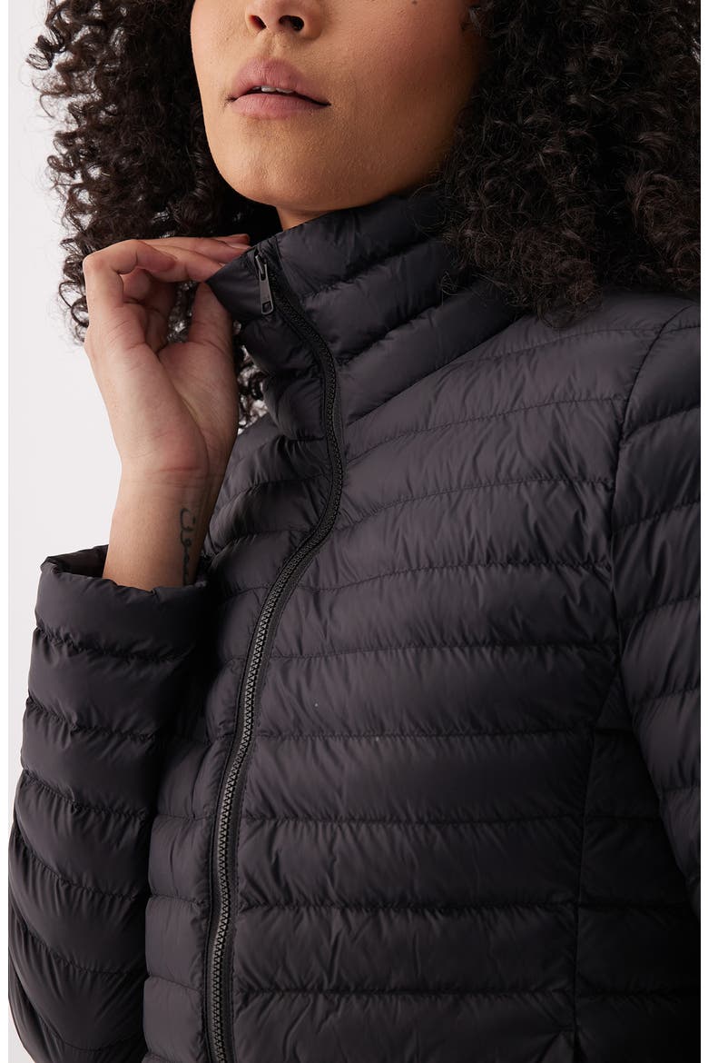 Emilie Puffer Jacket, Alternate, color, BLACK