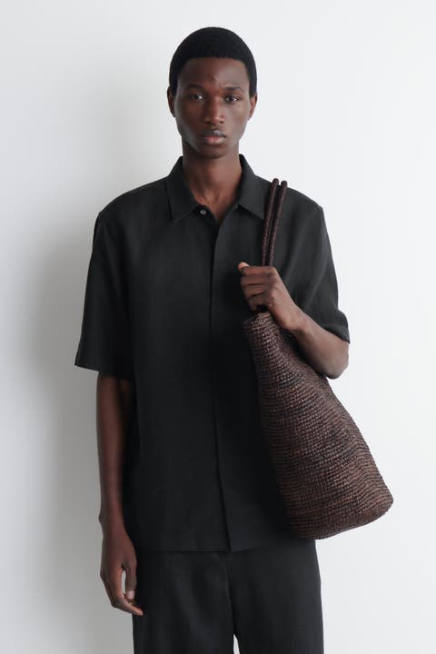 Linen Short-sleeved Shirt