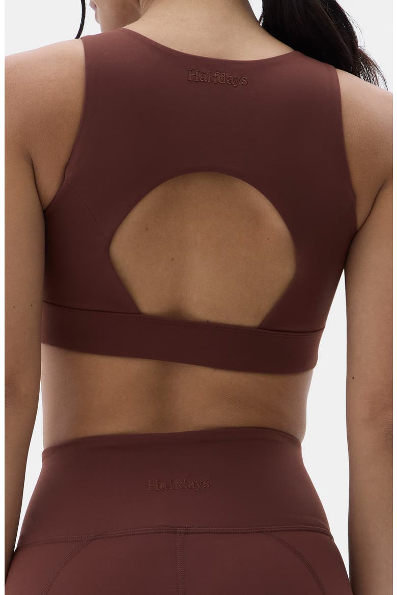 Trail Sports Bra, Alternate, color, BRUNETTE