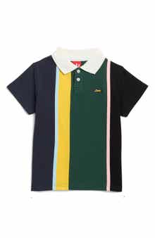 ICECREAM Kids' Vert Stripe Polo