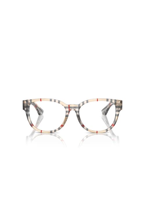 Burberry 53mm Phantos Optical Glasses In Multi
