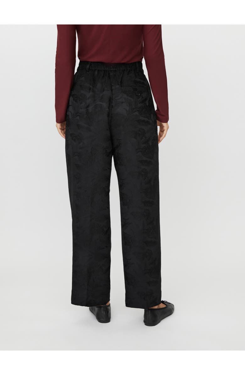 Masai Copenhagen Maperli Jacquard Textured Pants, Alternate, color, Black
