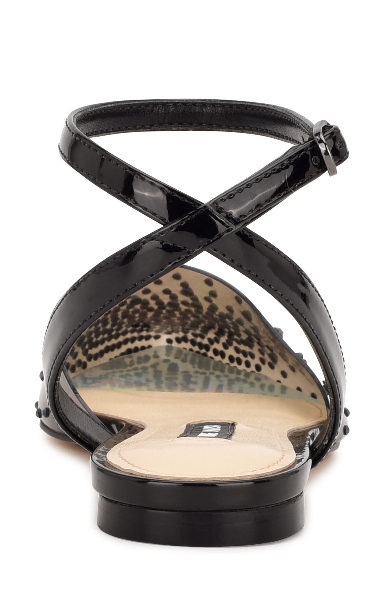 Nine West Briya Ankle Strap Flat, Alternate, color, 