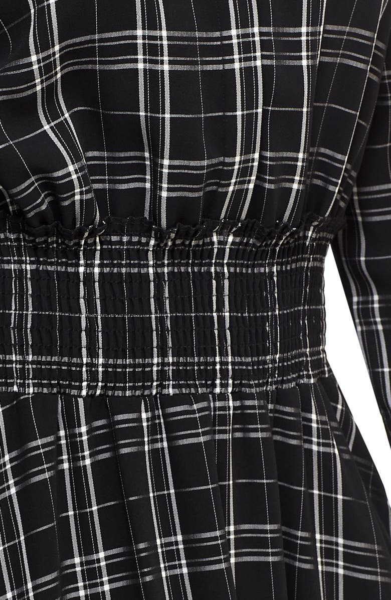 Maggy London Plaid Long Sleeve Shirtdress, Alternate, color, 