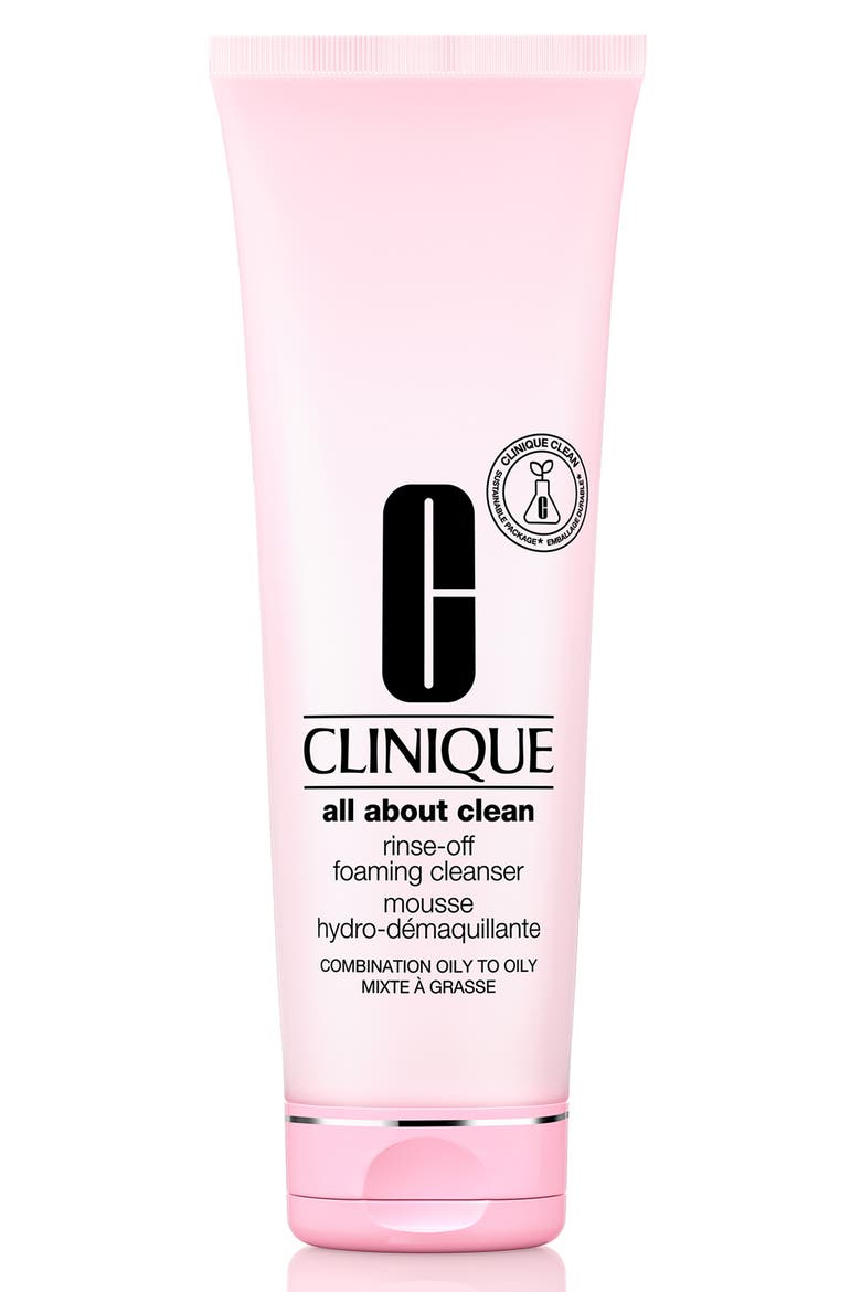 Rinse-Off Foaming Cleanser, Main, color, NO COLOR