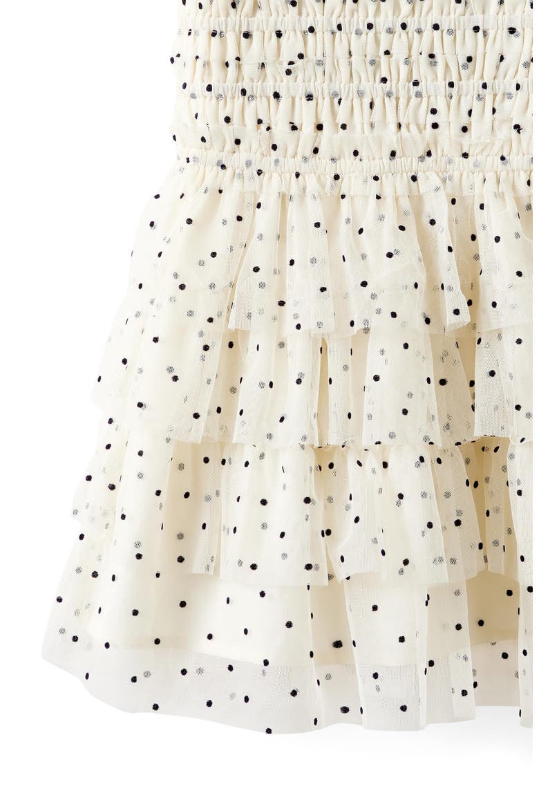 Kid's Molly Dress Up Dress, Alternate, color, Dark Vanilla Squid Ink Spot