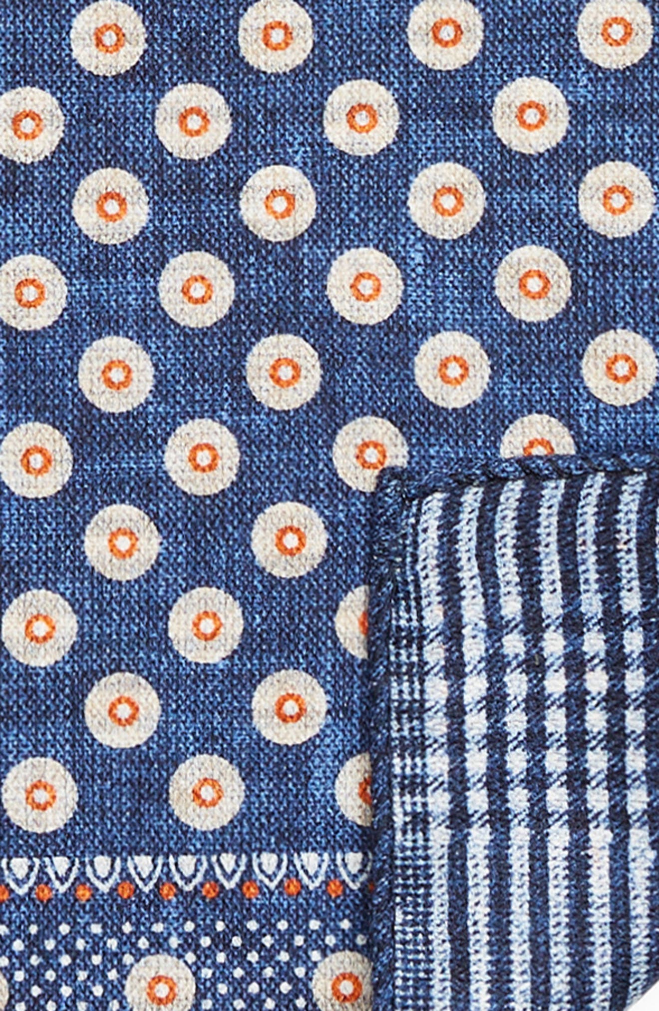 EDWARD ARMAH Reversible Silk Pocket Square (Men) | Nordstromrack