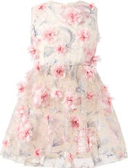 Marlo Kids Rosalia Embroidered Mini Dress