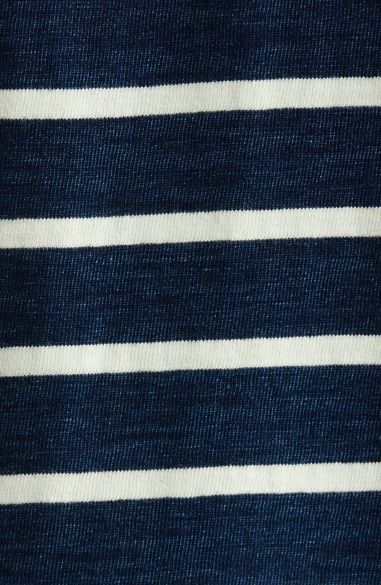 AG Danny Stripe Long Sleeve Top, Alternate, color, Navy/Natural Stripe