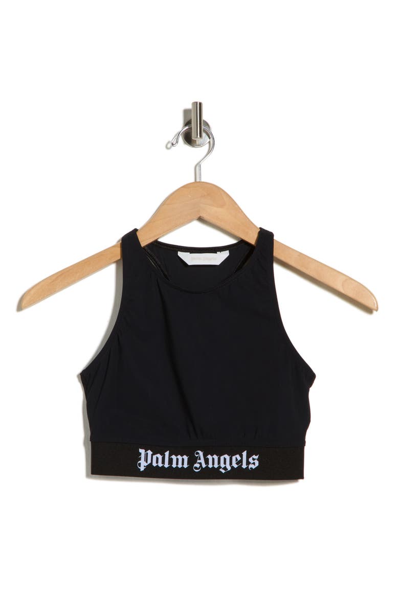 Logo Graphic Tank Top, Alternate, color, BLACK WHITE