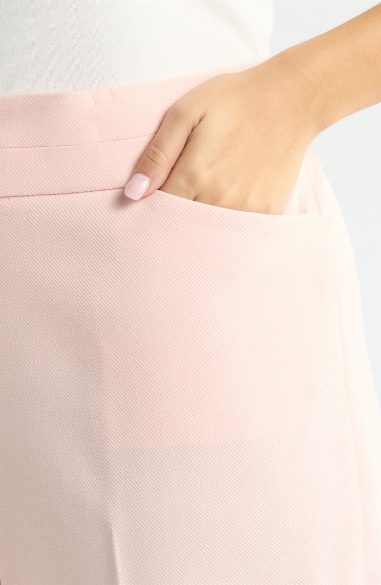 Tahari ASL Bell Bottom Pants, Alternate, color, Slipper Pink