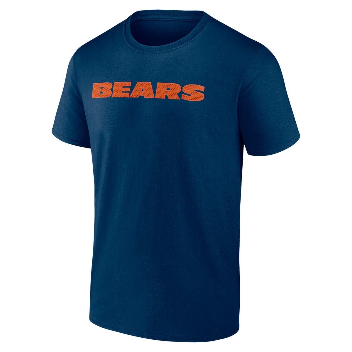 Men's Logo AthleticNavy Chicago Bears #1 Dad Jersey T-Shirt - image 2