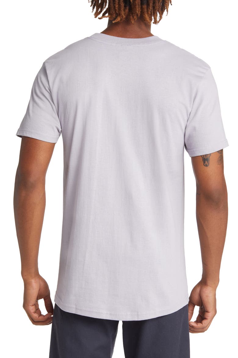 Men's Angel Wings Graphic Tee, Alternate, color, LILAC CHAL