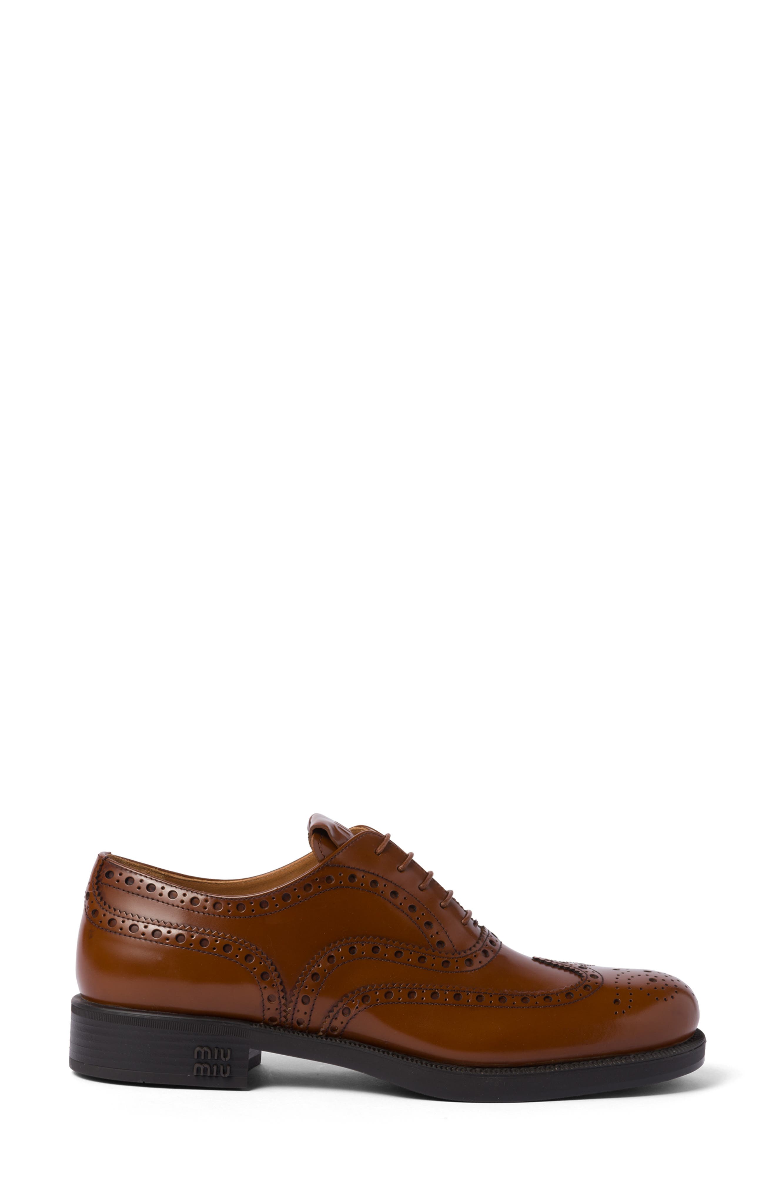 Miu Miu x Church's Wingtip Oxford, Alternate, color, 