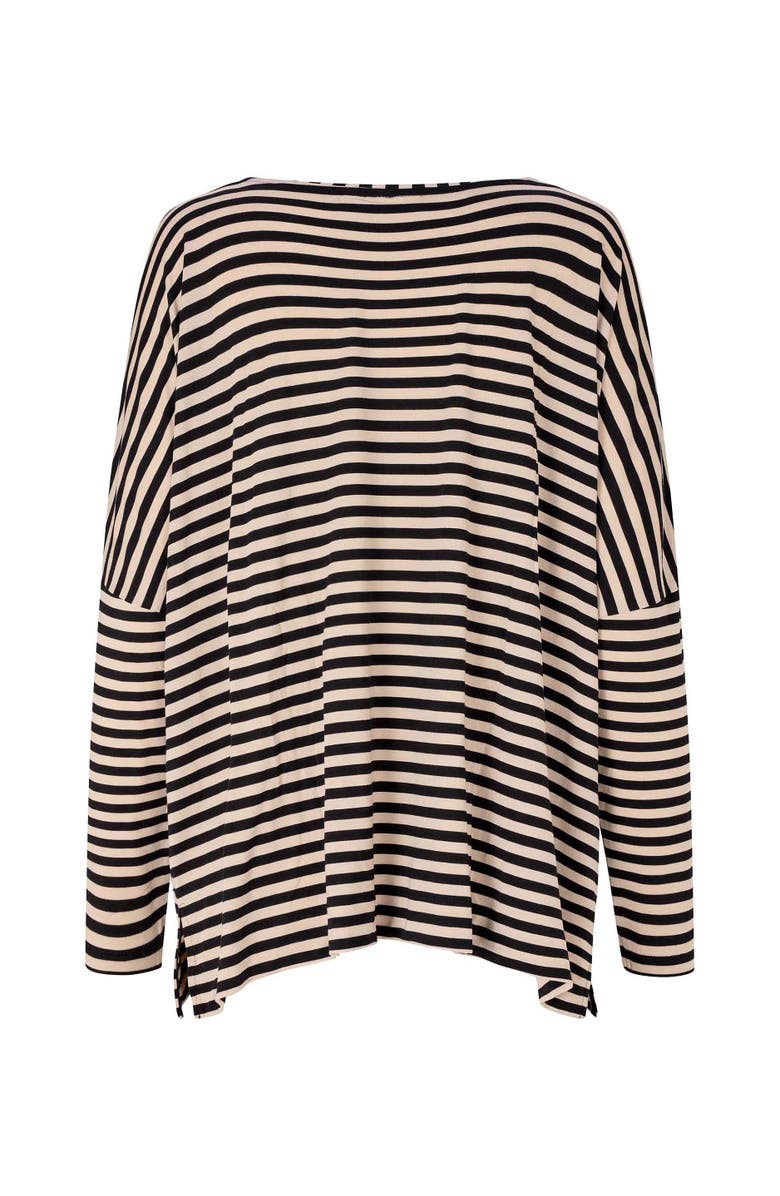 Masai Copenhagen MaBarr Long Sleeve Loose Fit Top, Alternate, color, Black