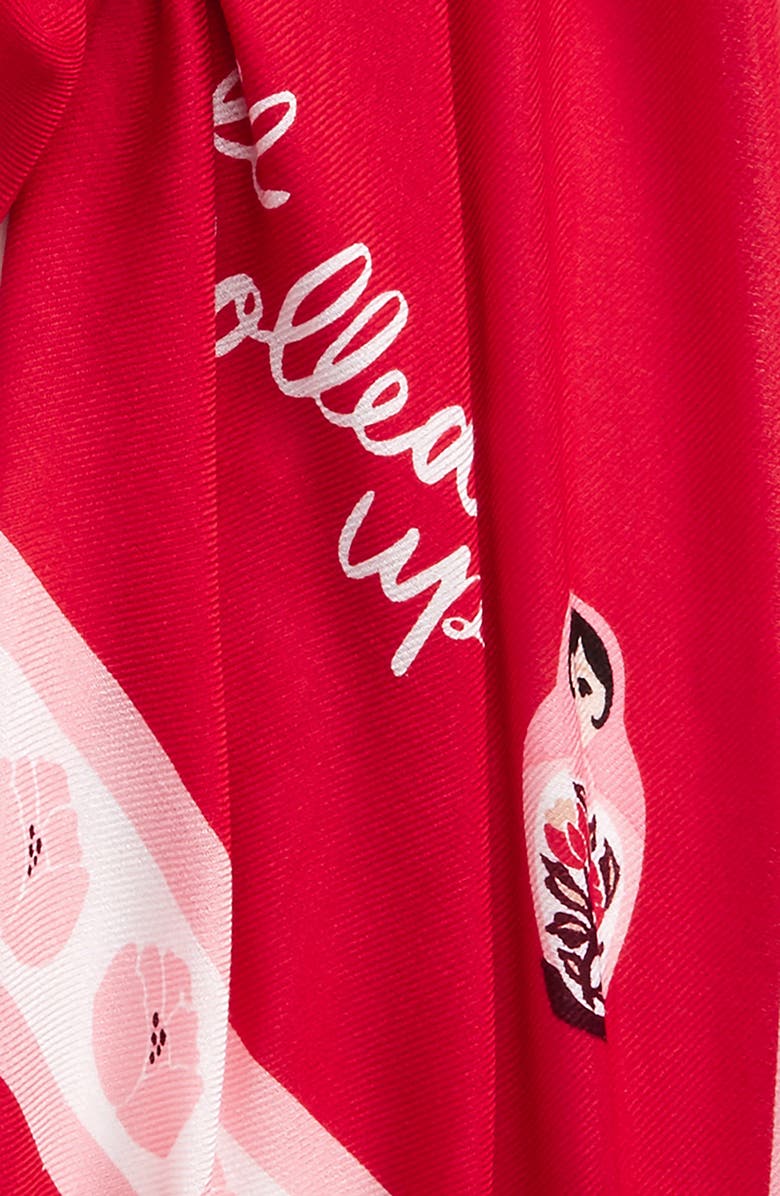 Kate Spade New York nesting dolls tassel scarf, Alternate, color, 