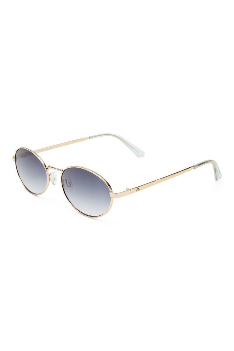 Ephermeris 56mm Oval Sunglasses, Alternate, color, GOLD / COOL SMOKE GRAD