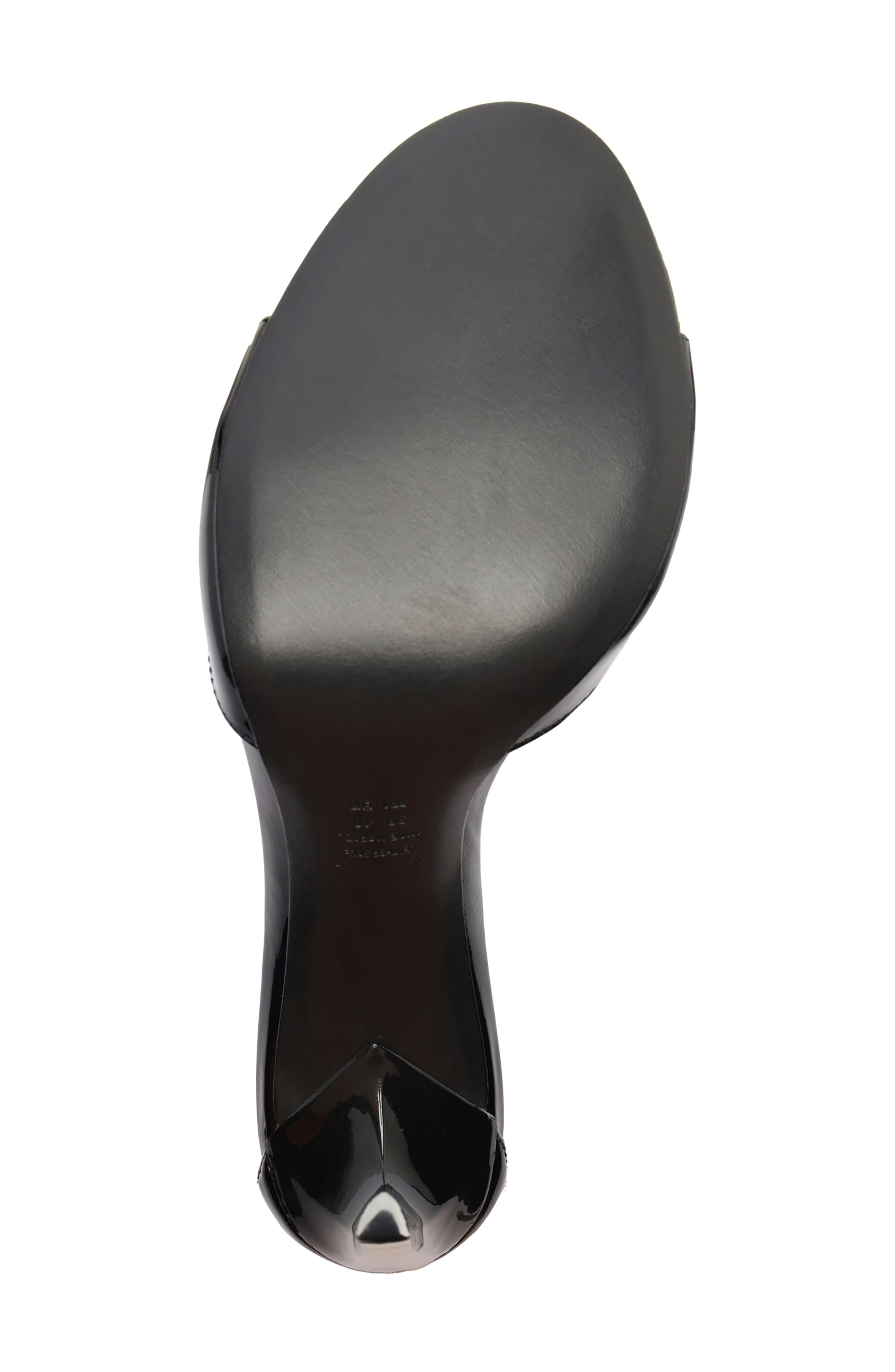 Schutz Scarlett Ankle Strap Sandal, Alternate, color, Black